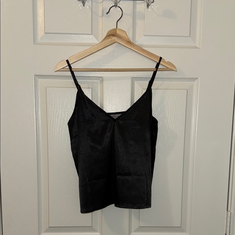 NWT wishlist black cami size small